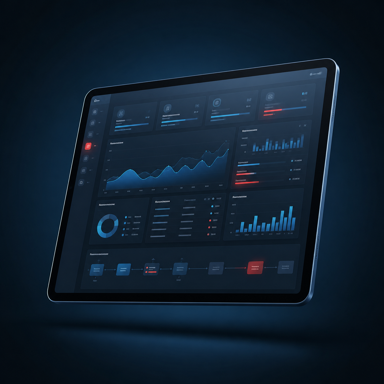 ServiceNow legal operations dashboard and workspace planning view.